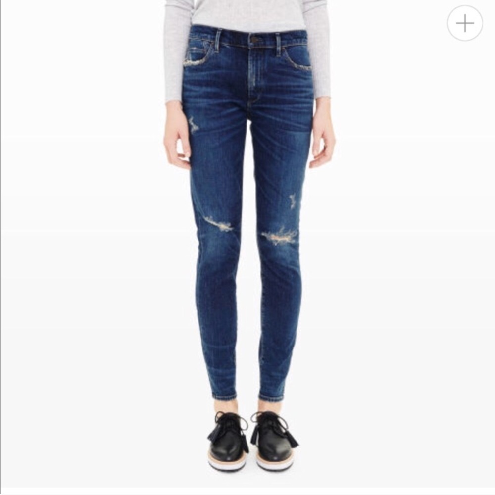 Citizens of Humanity Midrise Distressed Jeans